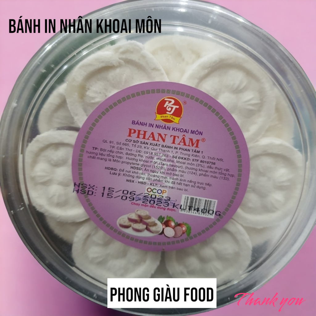 BÁNH IN HỘP 4 MÙI