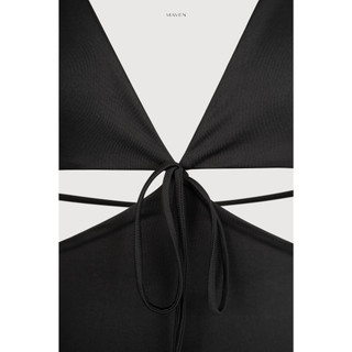 MAVEN - Swimsuit đen hai dây Adele