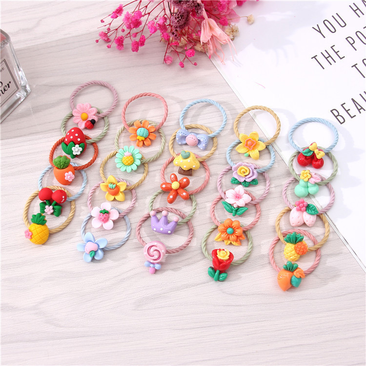 10 dây buộc tóc cho bé kute quà tặng học sinh
