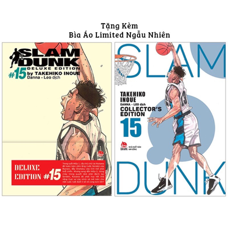 Truyện tranh - Slam Dunk - Lẻ các tập 8 9...14 15 16 17 18 19 20 21 22 23 24  - Deluxe Edition - NXB Kim Đồng