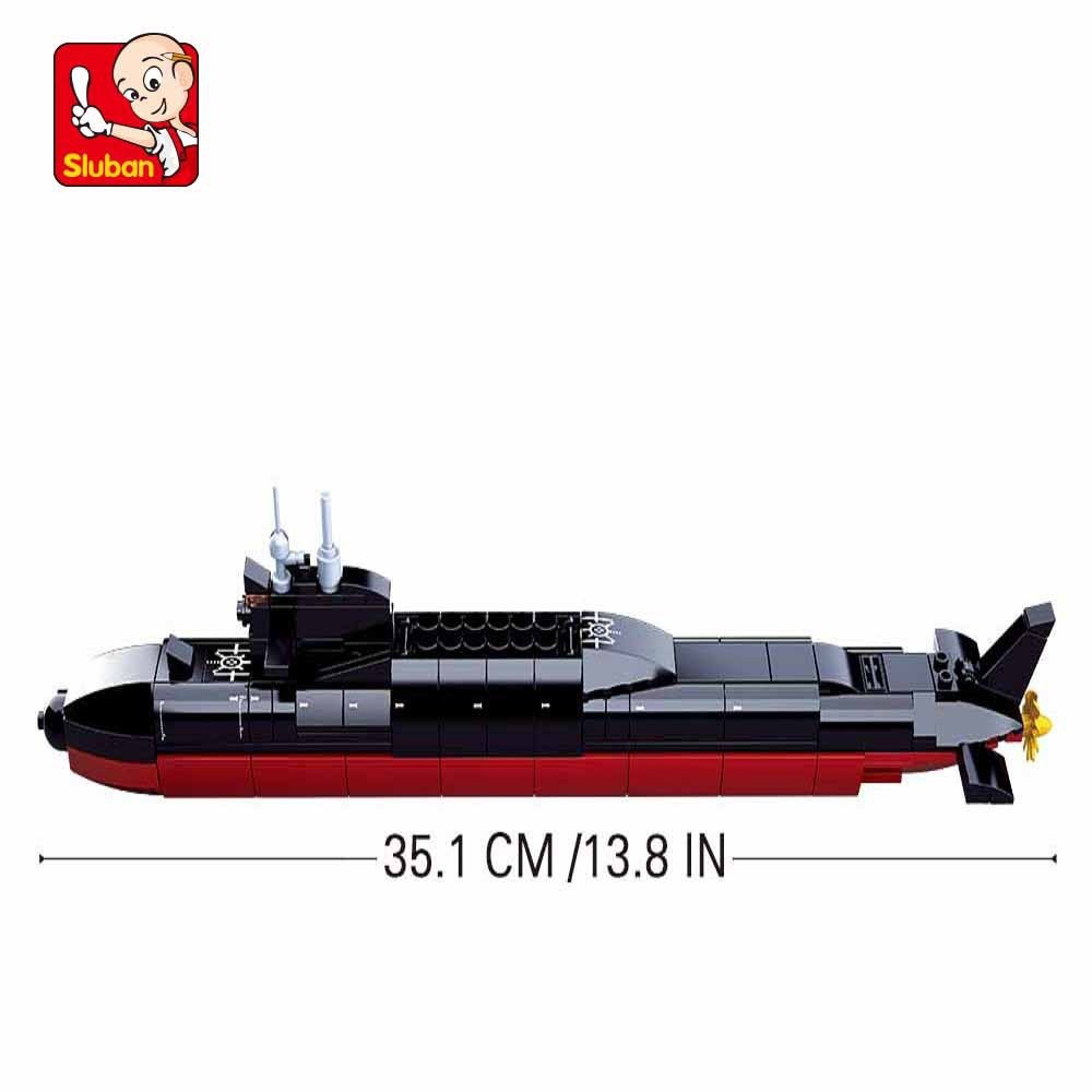 Đồ chơi lắp ráp khối xây dựng mô hình M38-B0703 Tàu ngầm hạt nhân chiến lược 094