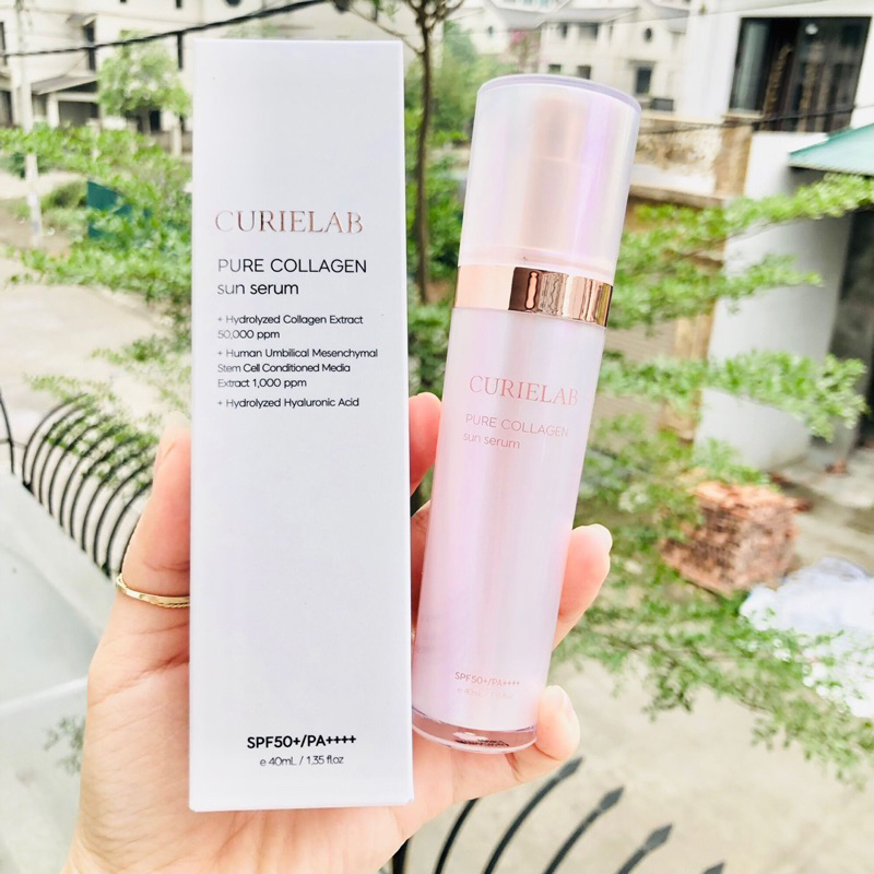 Tinh chất chống nắng collagen CURIELAB SPF50+/PA++++ 40ml