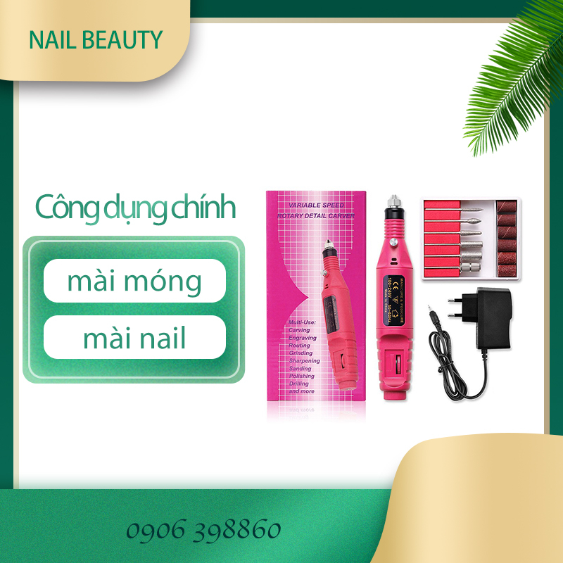 Máy mài móng mini - mài Nail phá gel