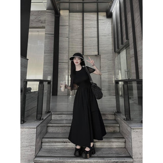 Váy maxi tay kẻ sọc lưng lưới - V7