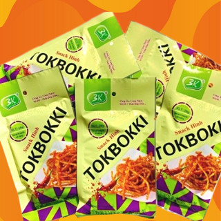 Snack hình tokbokki 1 gói ăn vặt siêu ngon dai đồ ăn vặt ngon cổng trường