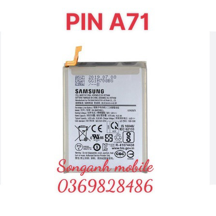 ￼Pin Thay Thế Cho Samsung A71 Loại Xịn
