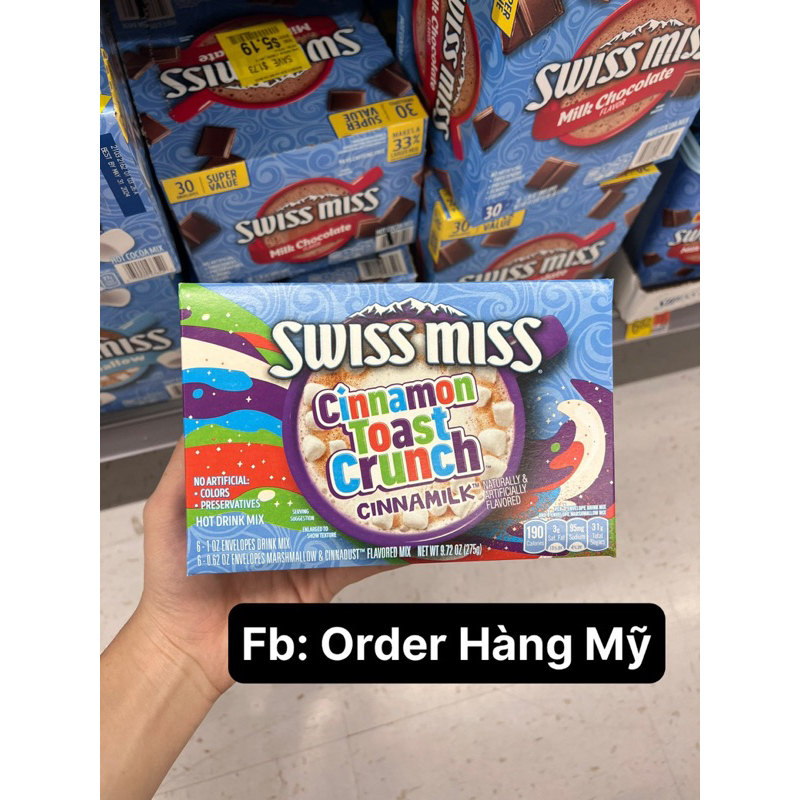 Bột 𝐂𝐚𝐜𝐚𝐨 𝐒𝐰𝐢𝐬𝐬 𝐌𝐢𝐬𝐬 𝐌𝐢𝐥𝐤 𝐂𝐡𝐨𝐜𝐨𝐥𝐚𝐭𝐞