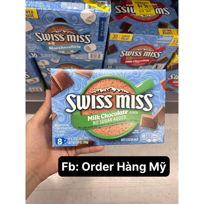 Bột 𝐂𝐚𝐜𝐚𝐨 𝐒𝐰𝐢𝐬𝐬 𝐌𝐢𝐬𝐬 𝐌𝐢𝐥𝐤 𝐂𝐡𝐨𝐜𝐨𝐥𝐚𝐭𝐞