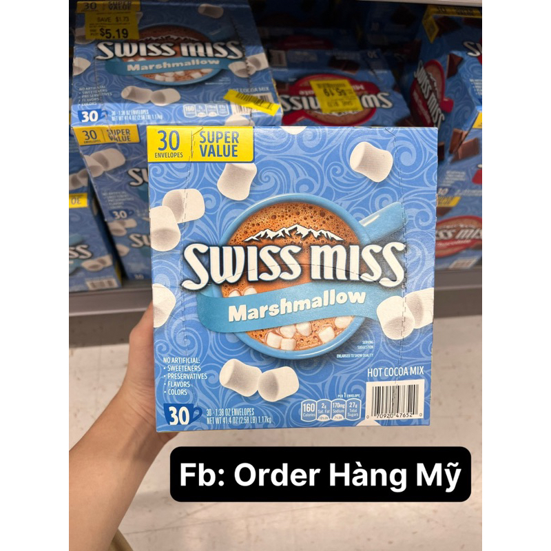 Bột 𝐂𝐚𝐜𝐚𝐨 𝐒𝐰𝐢𝐬𝐬 𝐌𝐢𝐬𝐬 𝐌𝐢𝐥𝐤 𝐂𝐡𝐨𝐜𝐨𝐥𝐚𝐭𝐞