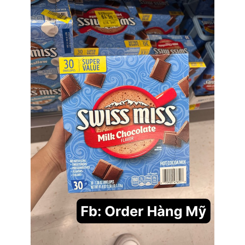 Bột 𝐂𝐚𝐜𝐚𝐨 𝐒𝐰𝐢𝐬𝐬 𝐌𝐢𝐬𝐬 𝐌𝐢𝐥𝐤 𝐂𝐡𝐨𝐜𝐨𝐥𝐚𝐭𝐞
