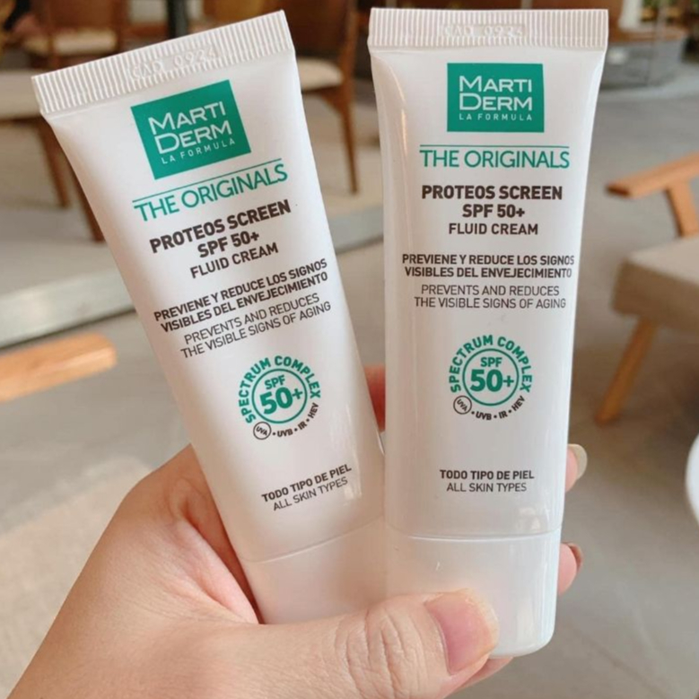 Kem Chống Nắng Phổ Rộng Martiderm SPF 50+ Cho Da Dầu, Mụn, Nám, Ngừa Láo Hóa Toàn Diện