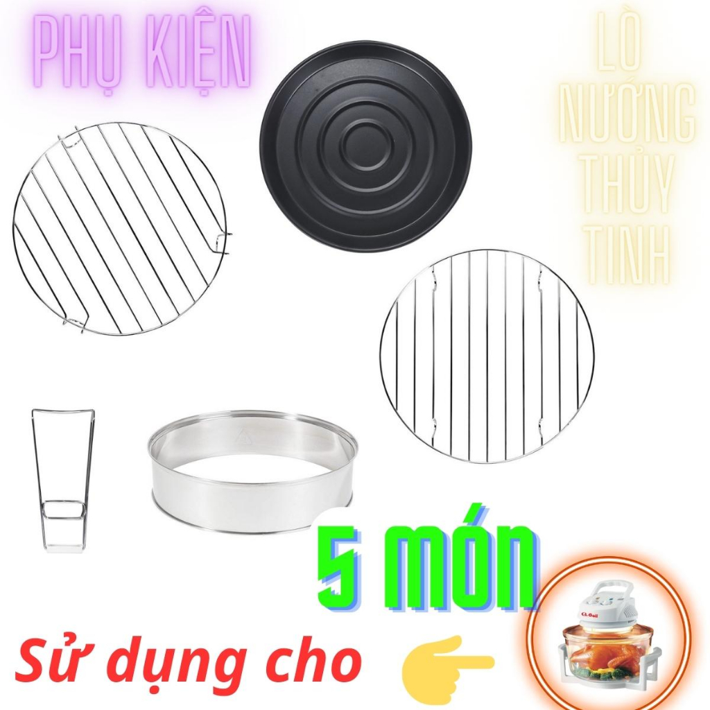 Đầu lò nướng thủy tinh công suất 1300w bóng halogen, hàng nhập khẫu bảo hành 12 tháng Alate store