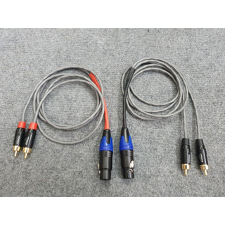 Cặp dây tín hiệu canon cái ra 2 av dùng để chia từ vang ra 2 amply cùng 1 lúc.