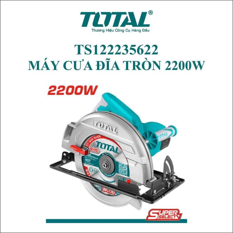 Máy cưa gỗ 2200W TOTAL TS122235622