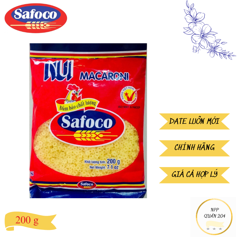Nui sao Safaco 200 g - Nui sao