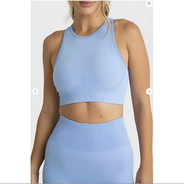 Set tập Gym/Aerobic nữ quần đùi chất dệt kim hàng chuẩn đẹp