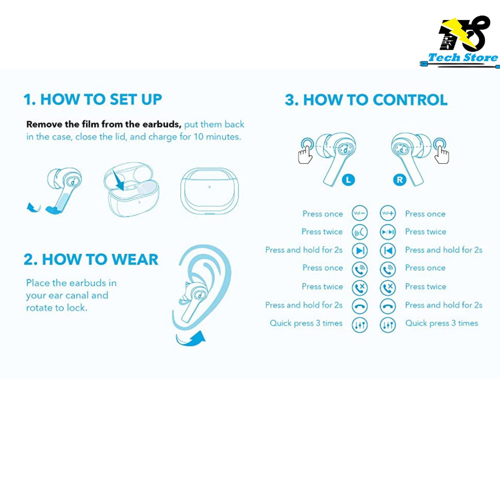 Tai nghe Soundcore Life P2i - A3991