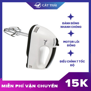 Máy đánh trứng cầm tay HE-133 công suất 180W, 7 tốc độ điều chỉnh dễ dàng, tản nhiệt nhanh, tuổi thọ sử dụng lâu dài