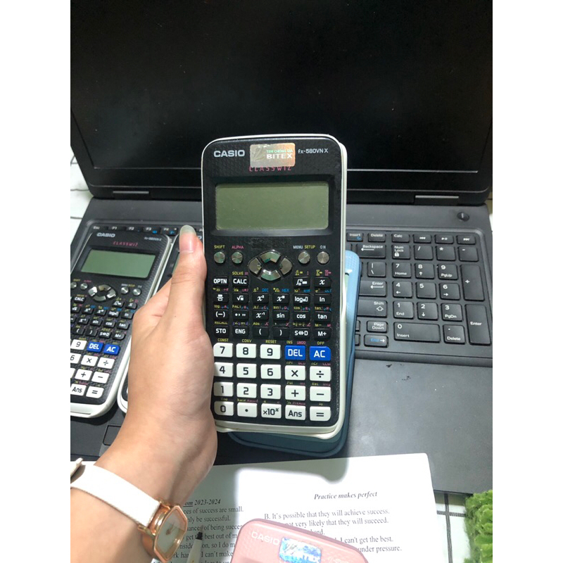 Máy tính casio 580 cũ chính hãng ,bao kiểm bao check đổi trả