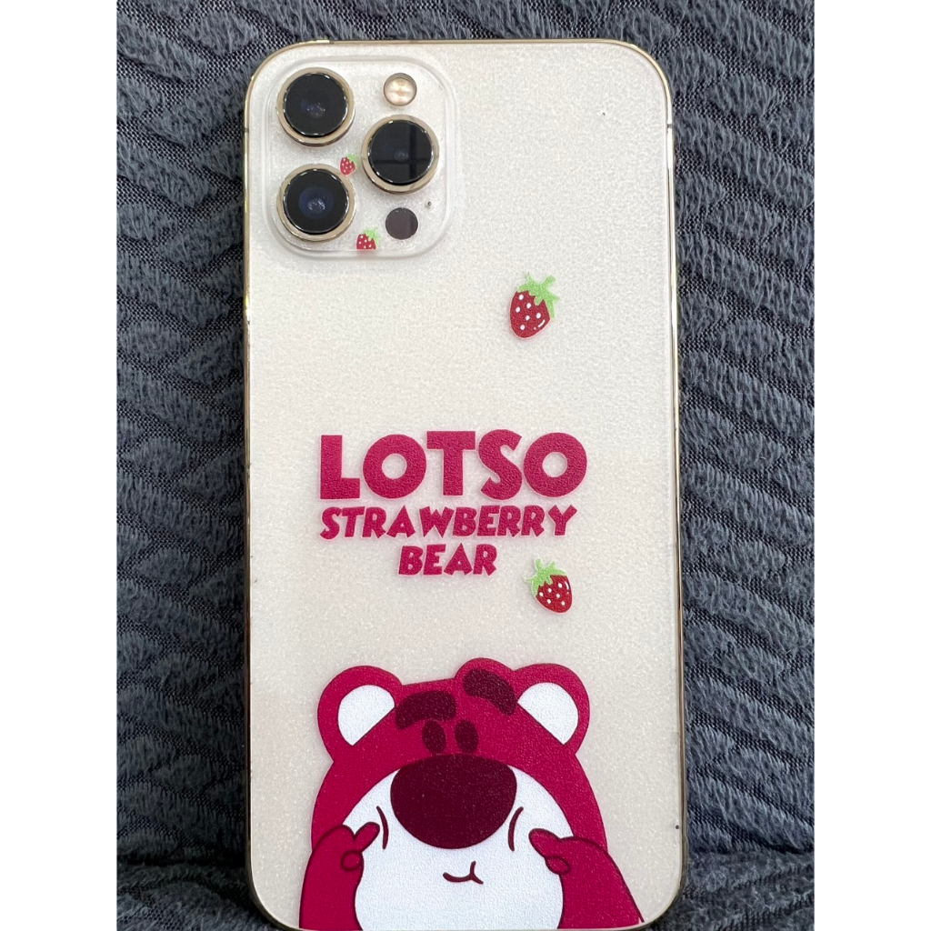 Dán skin trong in hình GẤU DÂU cực xinh