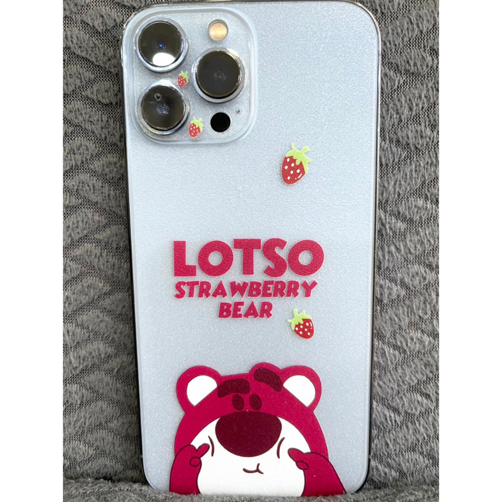 Dán skin trong in hình GẤU DÂU cực xinh