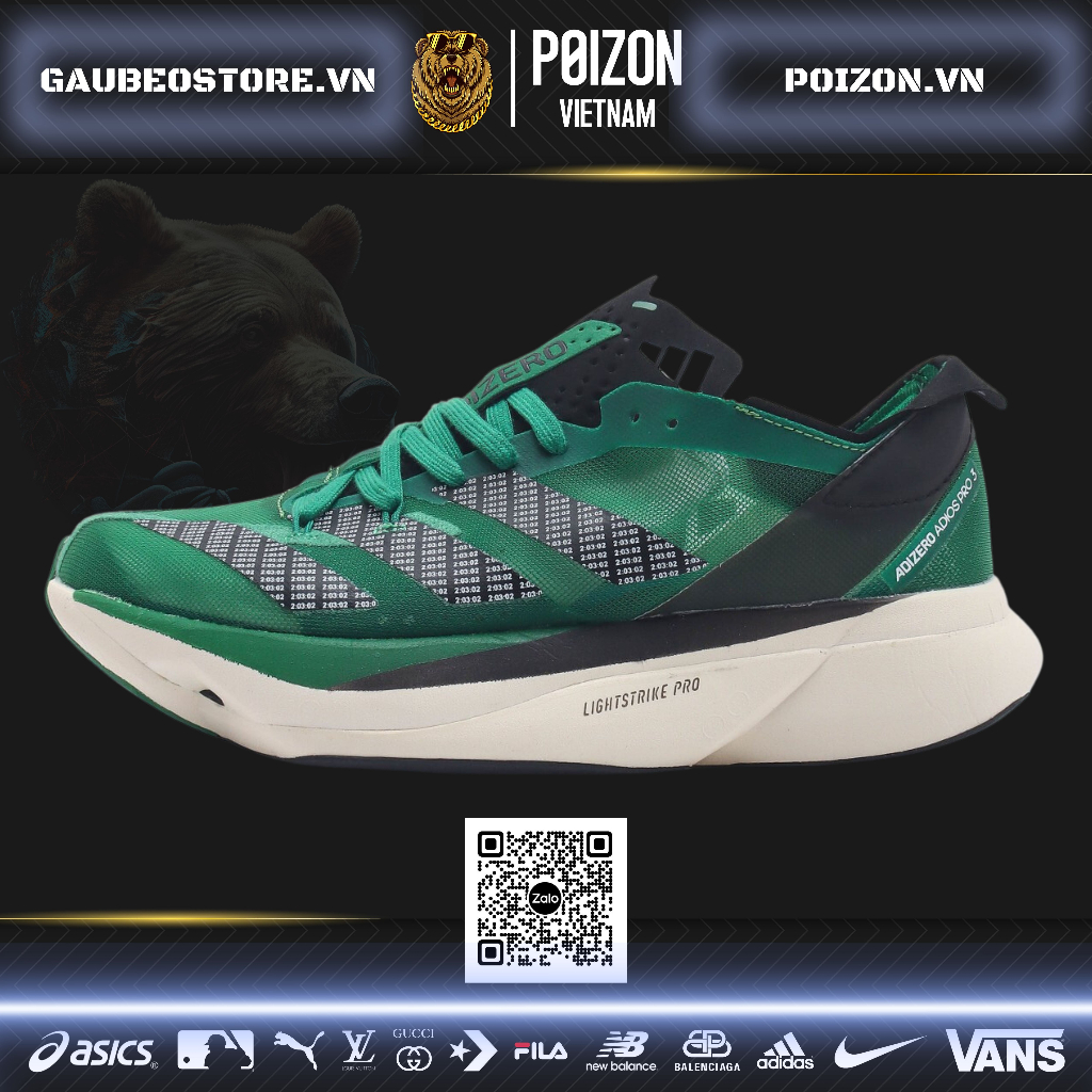 Giày Best Original Quality *like*auth like*authentic Sneaker *_Adidas Adizero  Adios Pro 3_* GW7259