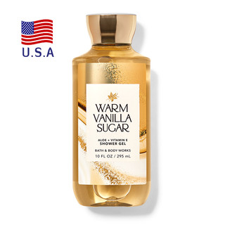 Sữa tắm hương nhẹ nhàng dễ thương Warm Vanilla Sugar Vitamine E - Bath and Body Works 295ml