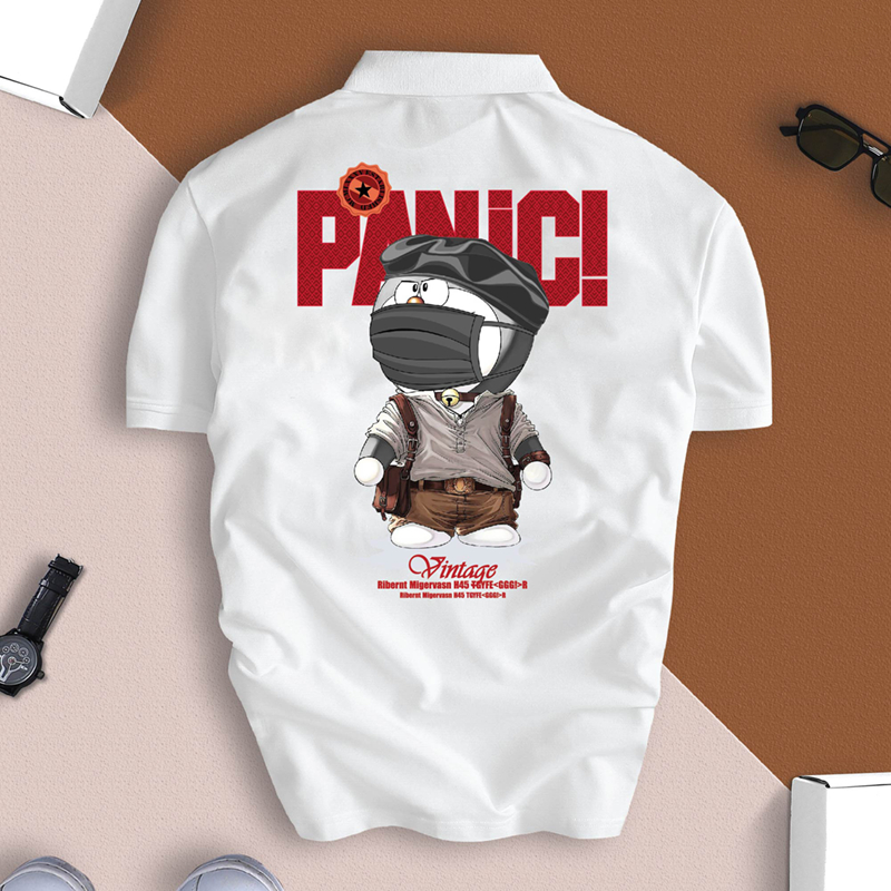 Áo thun polo nam nữ UNISEX DORAEMON vải cá sấu cotton cao cấp cực dễ thương