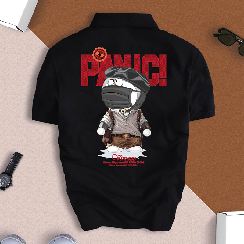Áo thun polo nam nữ UNISEX DORAEMON vải cá sấu cotton cao cấp cực dễ thương