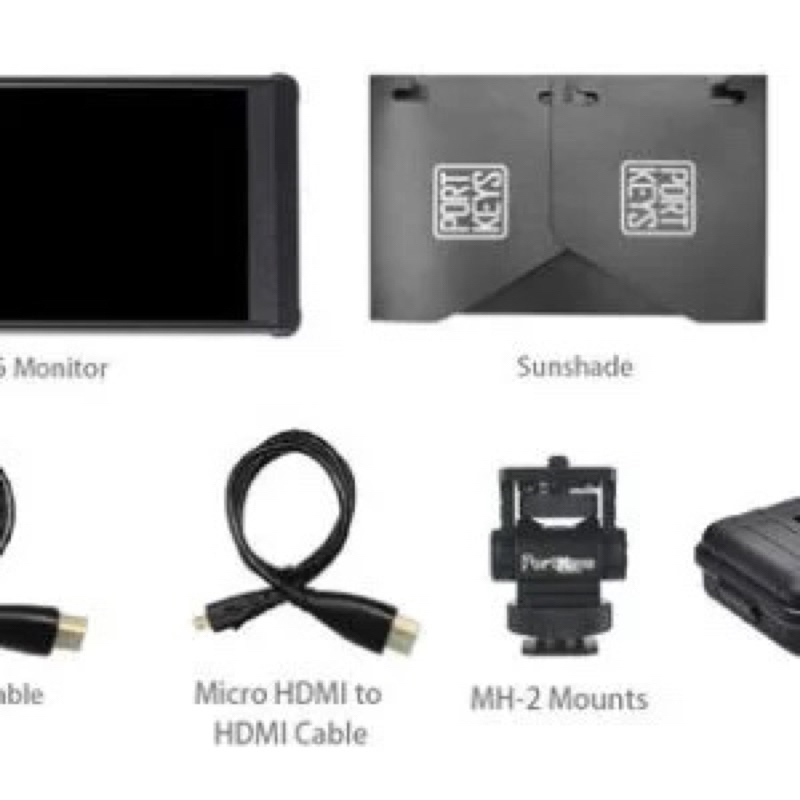 Màn hình PORTKEYS PT6 6" 4K HDMI Touchscreen Monitor