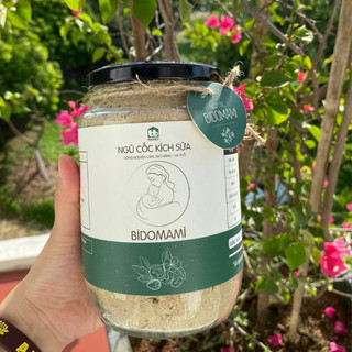 Ngũ cốc lợi sữa Bido 600 gram, sữa về nhiều sau 3-5 ngày, đặc sữa, mát sữa, con tăng cân đều, hạn chế ốm vặt