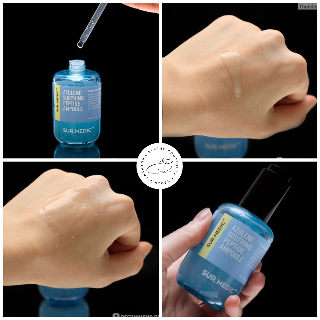 Tinh chất chống lão hóa, dịu da SUR.MEDIC+ AZULENE SMOOTHING PEPTIDE AMPOULE