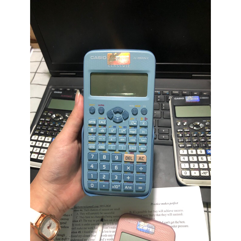 Máy tính casio fx-580 cam kết chính hãng 100%