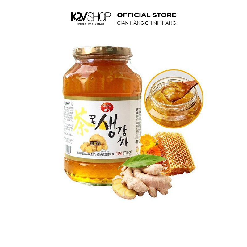 Mật ong gừng Hàn Quốc Gavo Farm Honey Tea - 1KG - K2V Shop