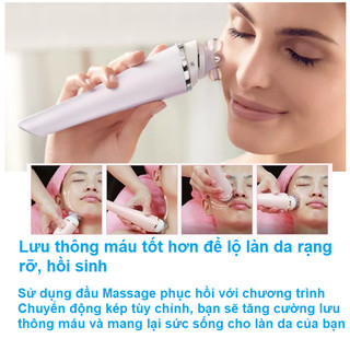 Máy rửa mặt và massage Philips VisaPure Advanced SC5340
