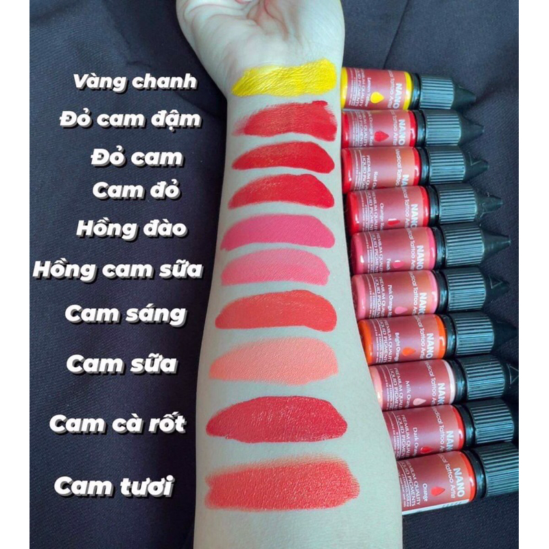 Mực NANO L.Ink Boldlips Nguyễn Khánh Li Bong Đậm