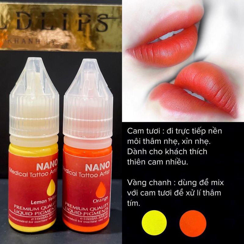 Mực NANO L.Ink Boldlips Nguyễn Khánh Li Bong Đậm