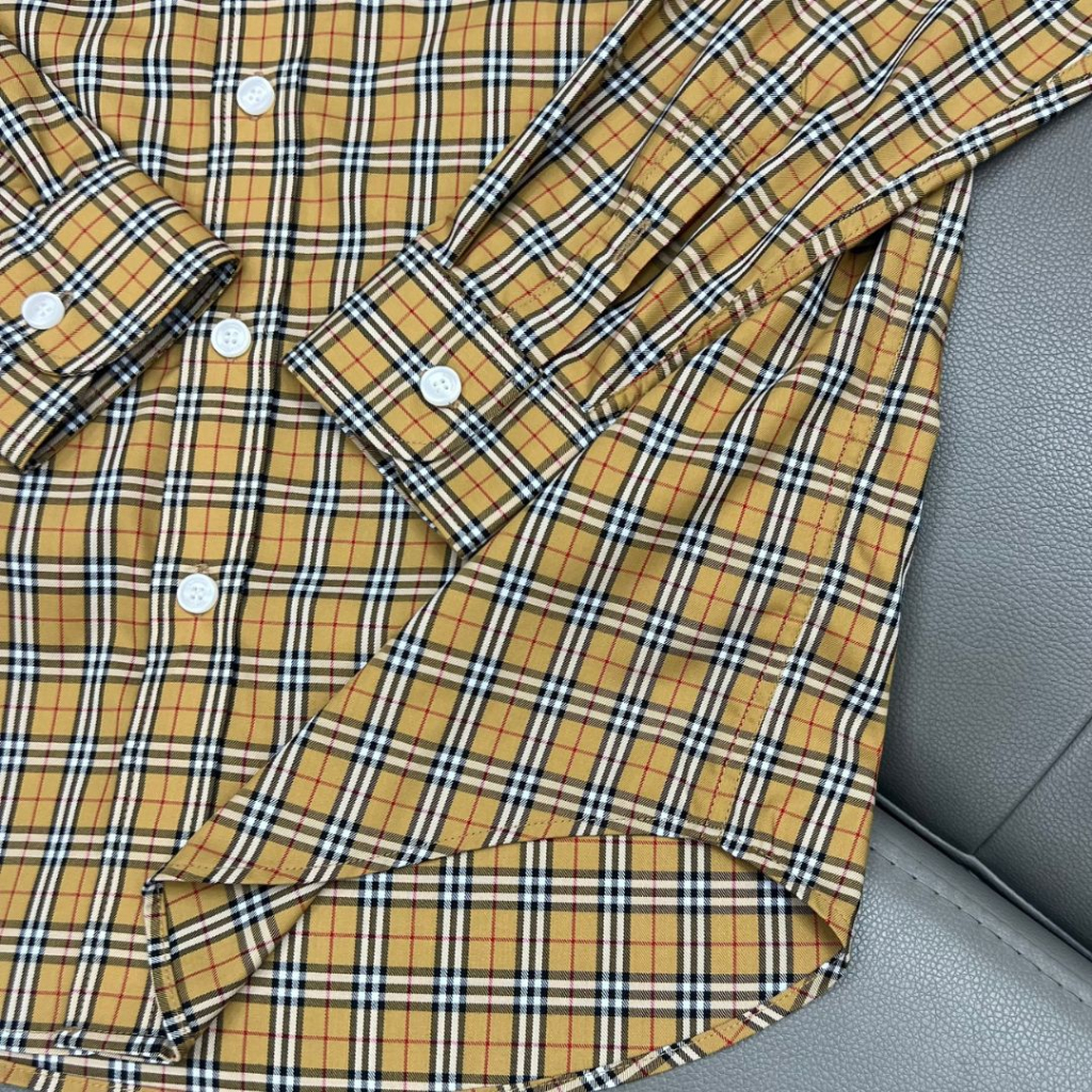 Sơ mi kẻ nam Burbery bản Like Au 1:1 cao cấp nhất