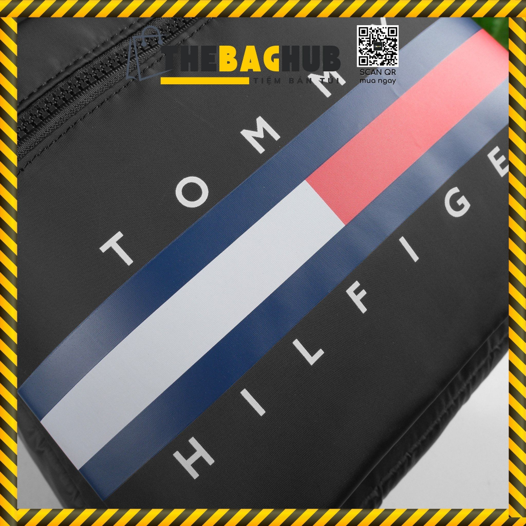 Balo phong cách thời trang đi làm du lịch đi học, chống nước Fit laptop 15inc - Tommy Hilfiger Classic 453015