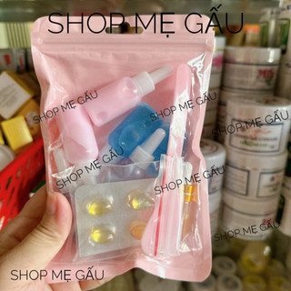 Set kích trắng tẩy đen thâm trộn kem body x10