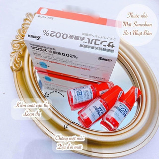 Nhỏ mắt cận Sancoba Nhật Bản 5ml