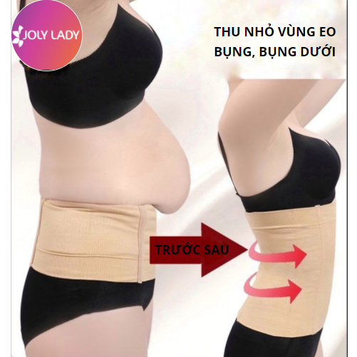 Đai nịt bụng sau sinh, đai xoá bụng faso chống cuộn định hình eo