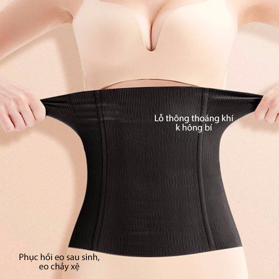 Đai nịt bụng sau sinh, đai xoá bụng faso chống cuộn định hình eo