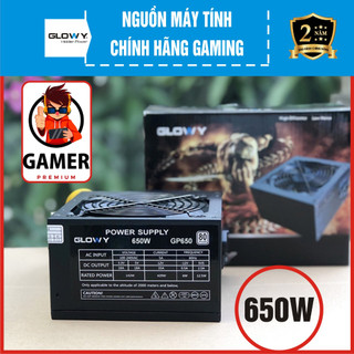 Nguồn máy tính chính hãng glowy 650w - nguồn bảo hành 12 tháng!!!