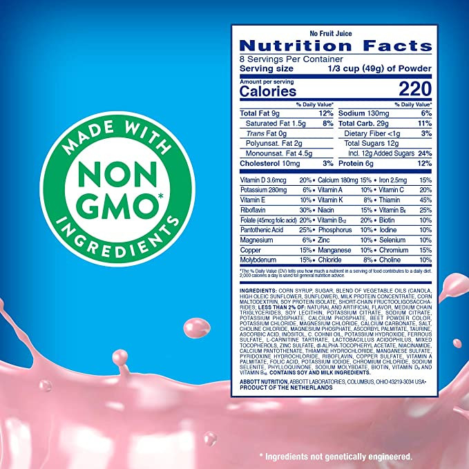 ❤️ [Quận 3] [Date T4/2024] Sữa Bột Pediasure Dâu Grow Gain DHA 400g Mỹ Chuẩn xịn tăng chiều cao cân nặng