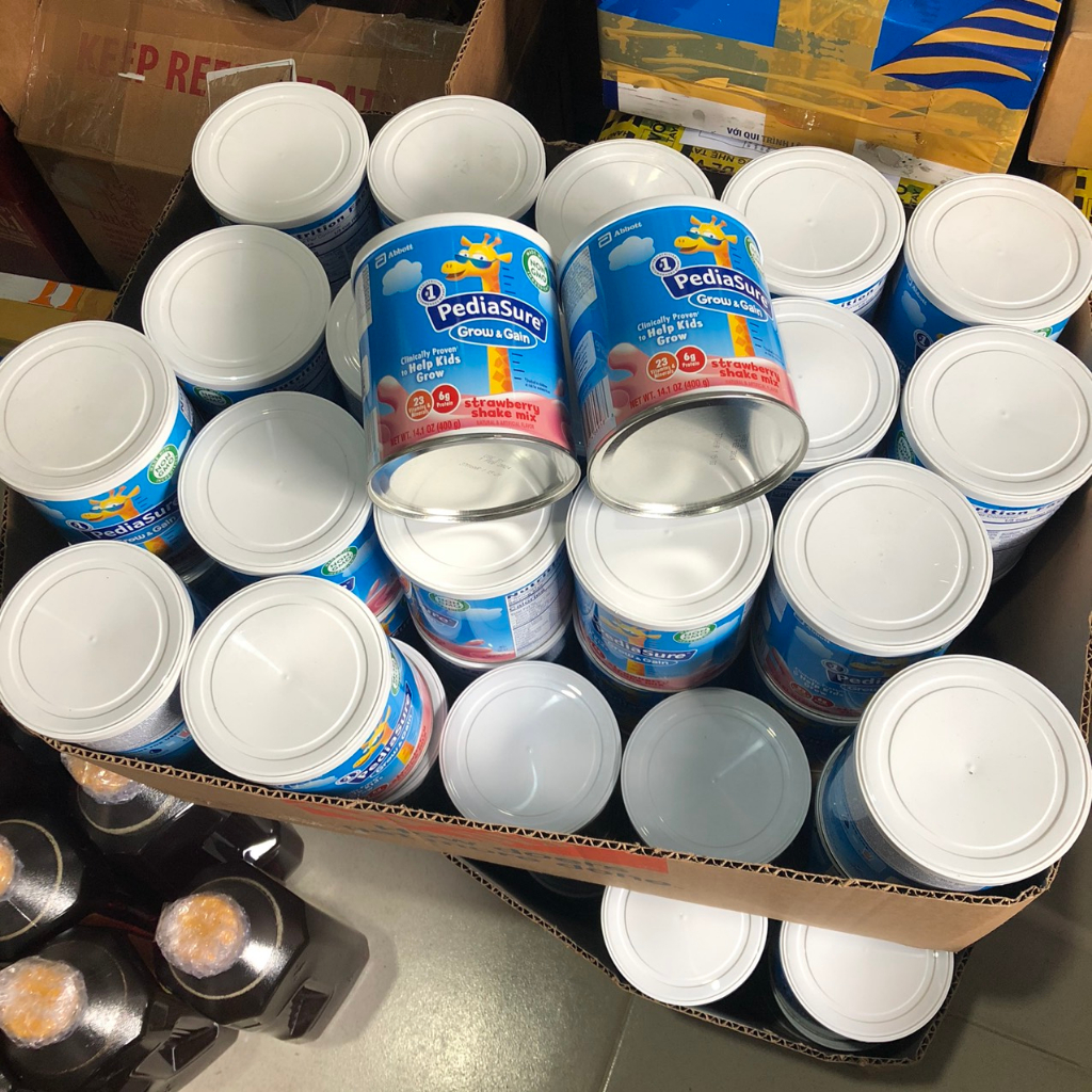 ❤️ [Quận 3] [Date T4/2024] Sữa Bột Pediasure Dâu Grow Gain DHA 400g Mỹ Chuẩn xịn tăng chiều cao cân nặng