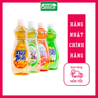 Chai nước rửa chén, bát, rau củ quả My Fresh 600ml Rocket - Nhật Bản