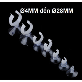 Mút kính - hít kính giữ ống, giữ dây sủi 5mm-10mm-12mm-16mm-20mm