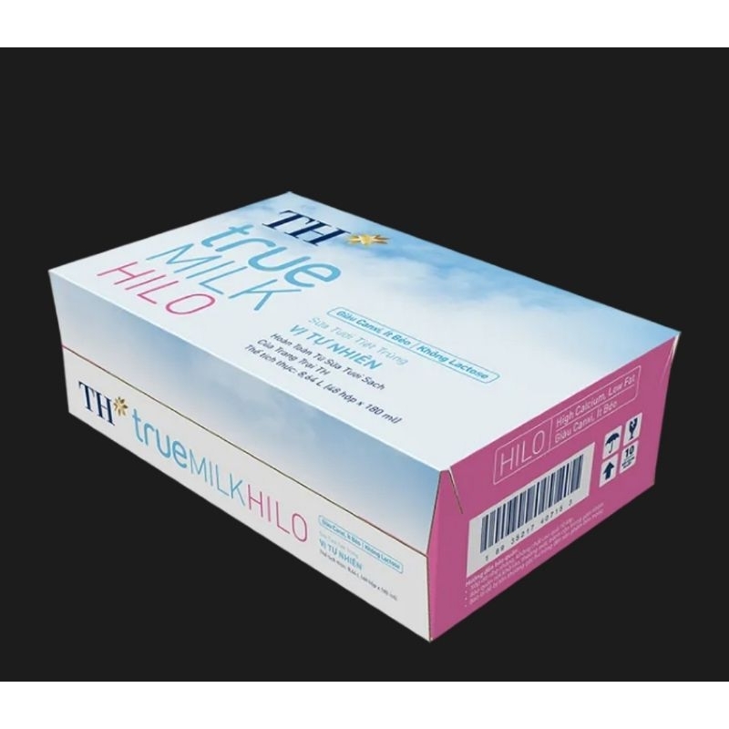 Combo 2 Thùng Sữa Tươi Tiệt Trùng TH True Milk Hilo 180ml×48 hộp