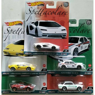 Hot wheels 2023 car culture spettacolare set of 5 Lamborghini alfa